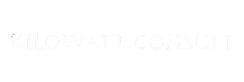 kC Website site name, white with no background